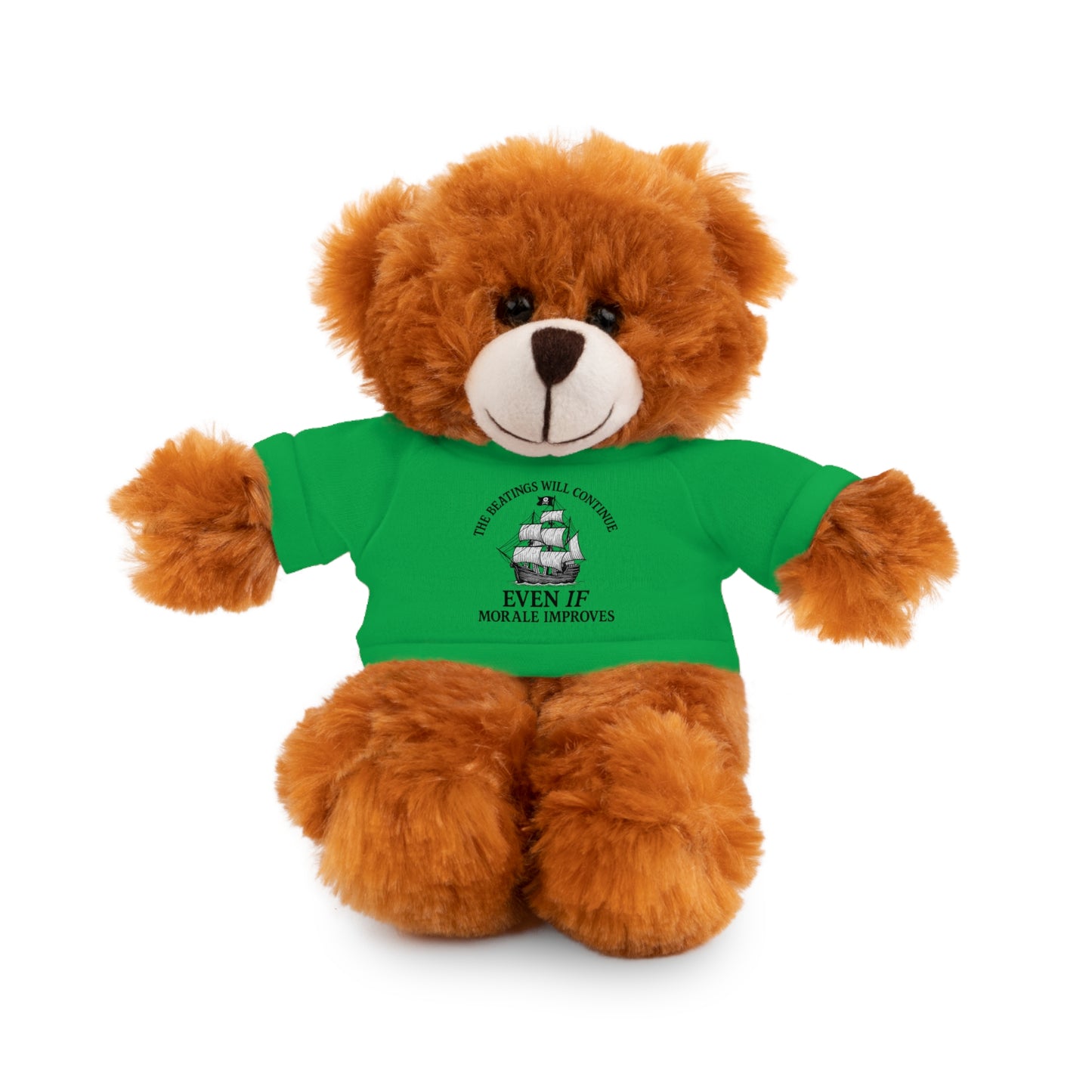 Inspirational Stuffed Animal with Tee - Perfect Gift for Encouragement & Comfort