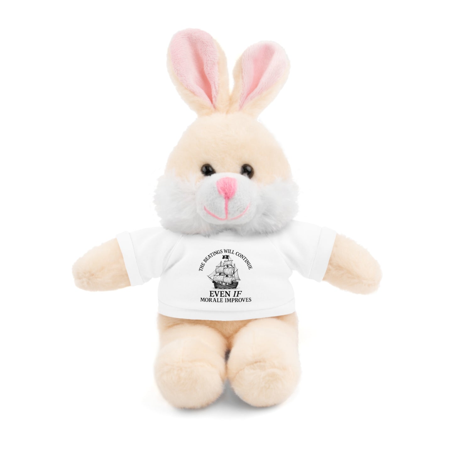 Inspirational Stuffed Animal with Tee - Perfect Gift for Encouragement & Comfort