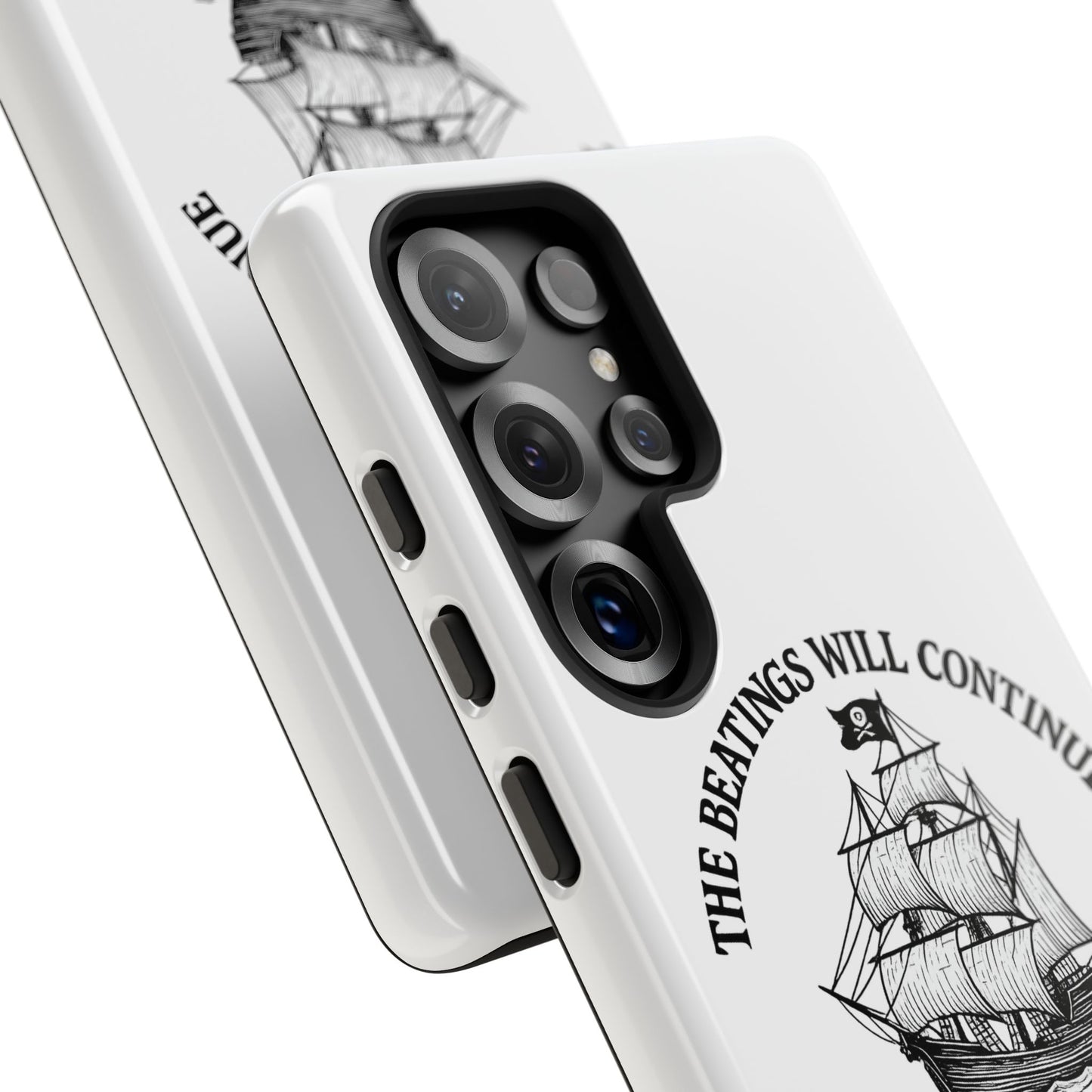 Phone Case - 'The Beatings Will Continue Even if Morale Improves' Quote