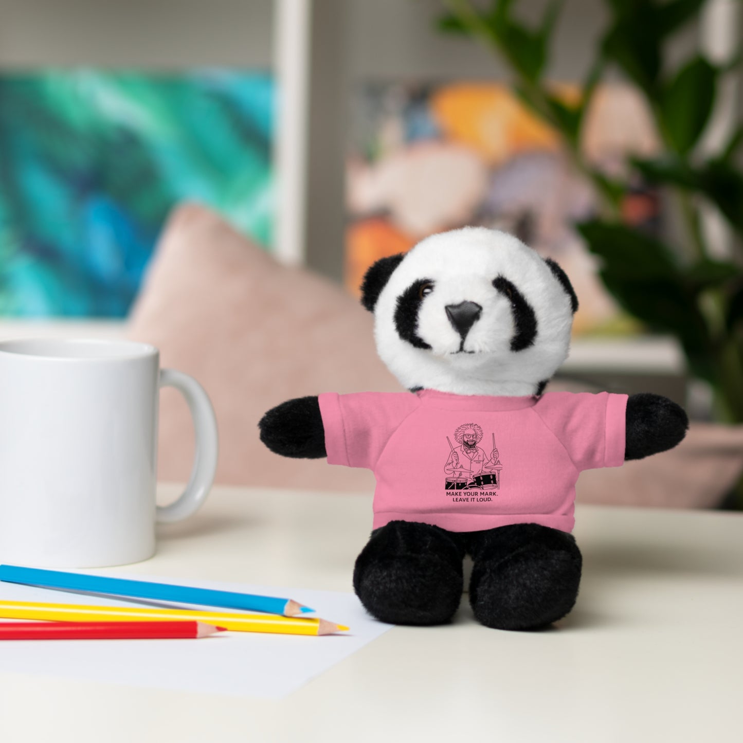 Copy of Inspirational Stuffed Animal with Tee - Perfect Gift for Encouragement & Comfort