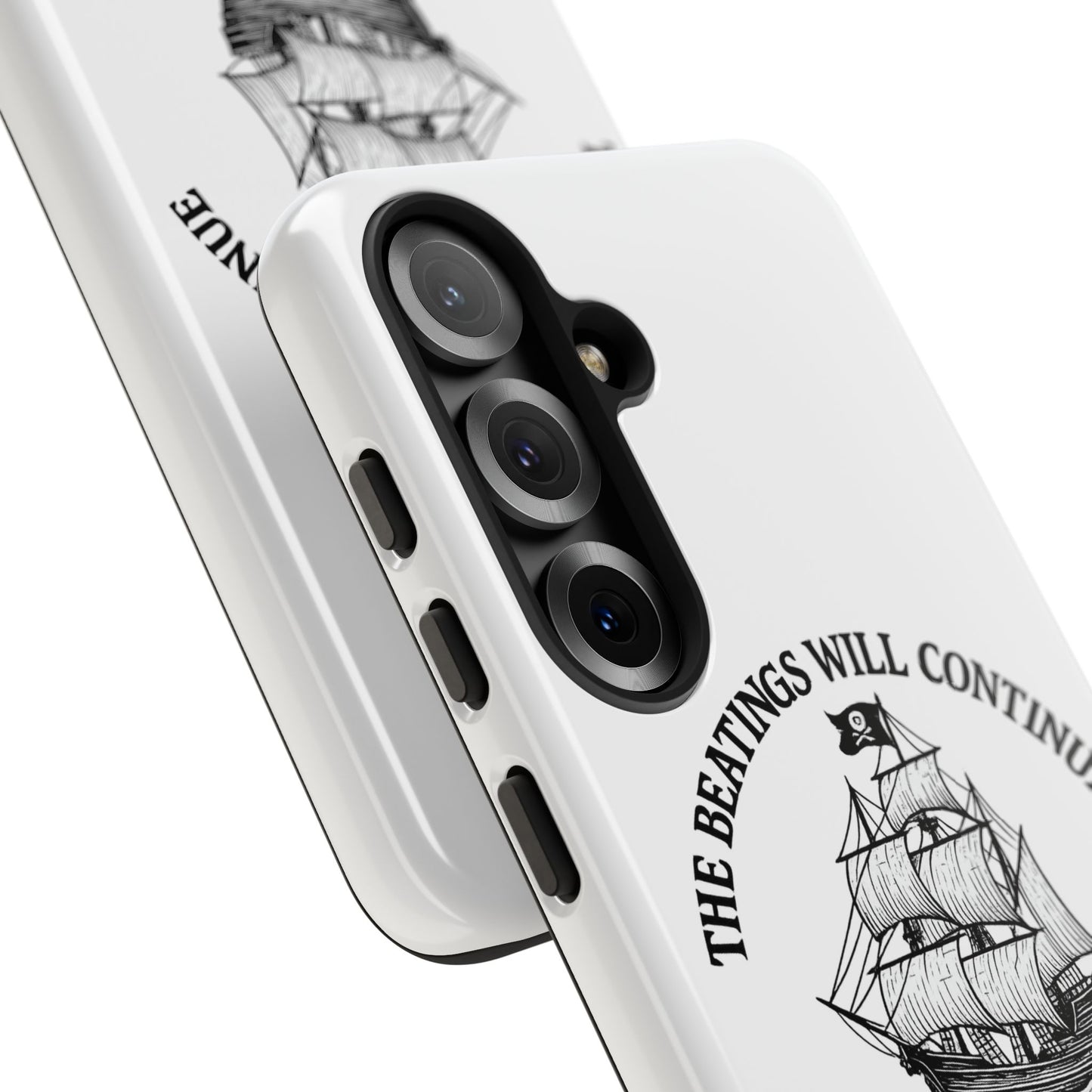 Phone Case - 'The Beatings Will Continue Even if Morale Improves' Quote