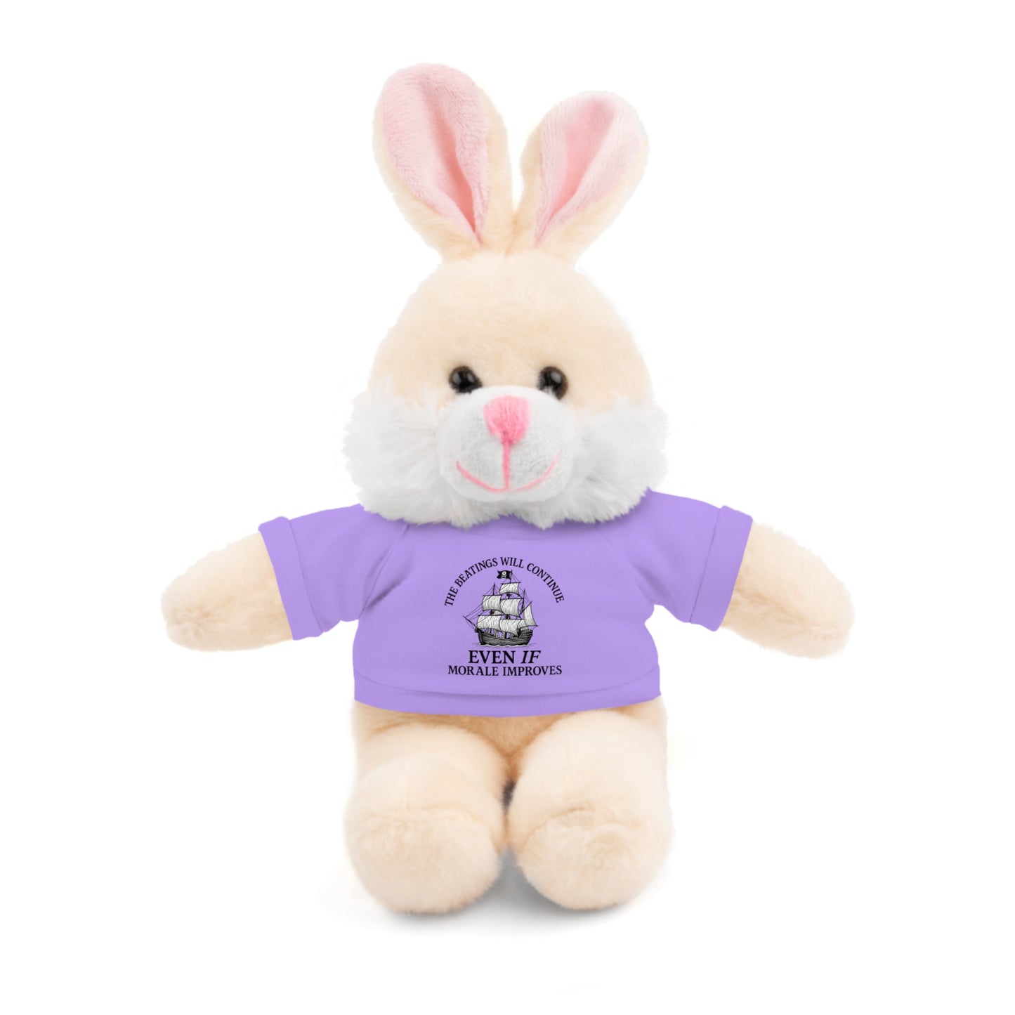 Inspirational Stuffed Animal with Tee - Perfect Gift for Encouragement & Comfort
