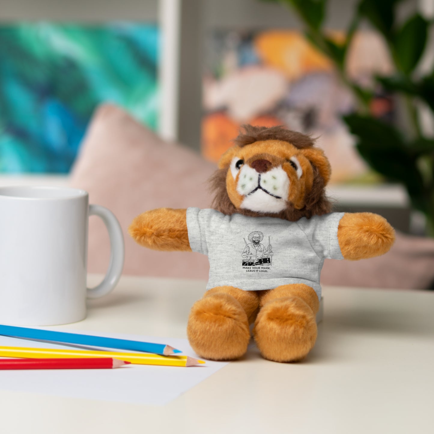 Copy of Inspirational Stuffed Animal with Tee - Perfect Gift for Encouragement & Comfort