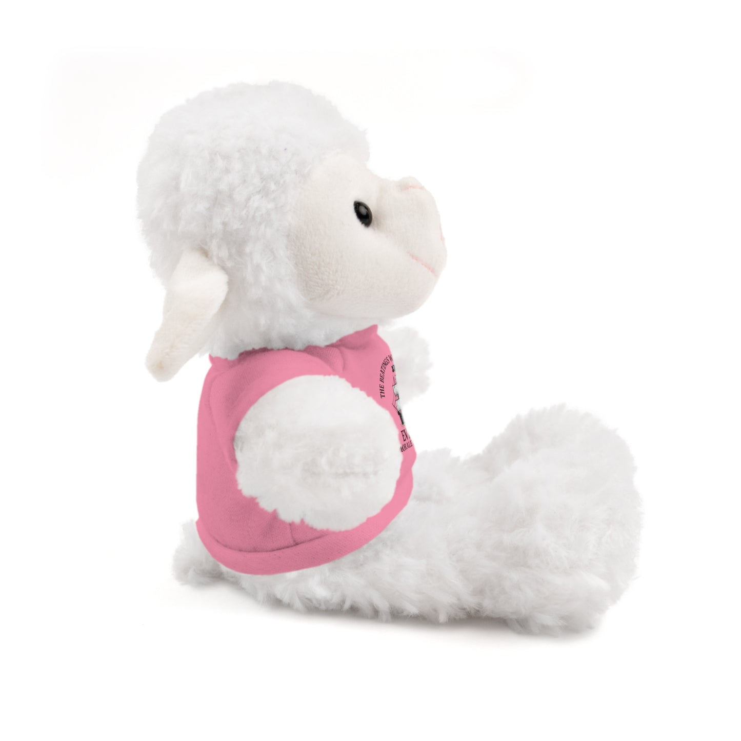 Inspirational Stuffed Animal with Tee - Perfect Gift for Encouragement & Comfort