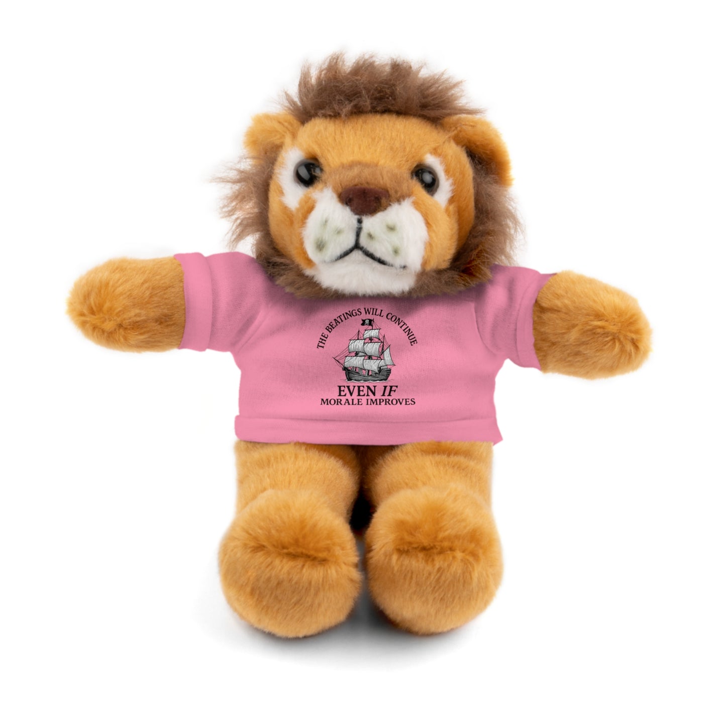 Inspirational Stuffed Animal with Tee - Perfect Gift for Encouragement & Comfort