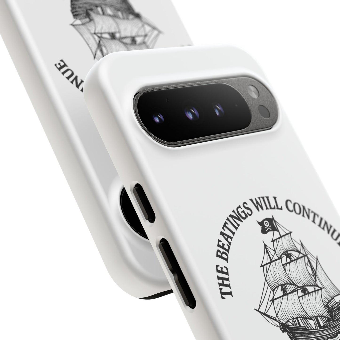 Phone Case - 'The Beatings Will Continue Even if Morale Improves' Quote