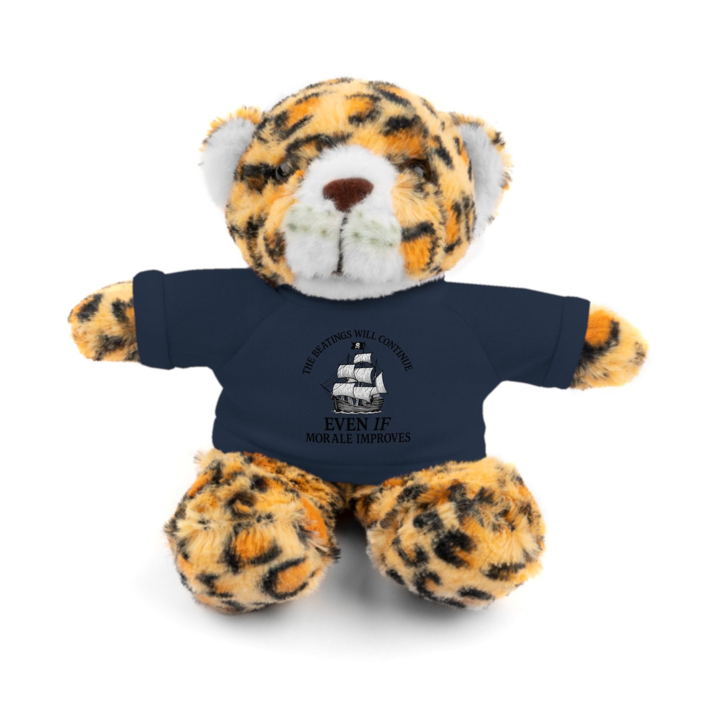 Inspirational Stuffed Animal with Tee - Perfect Gift for Encouragement & Comfort