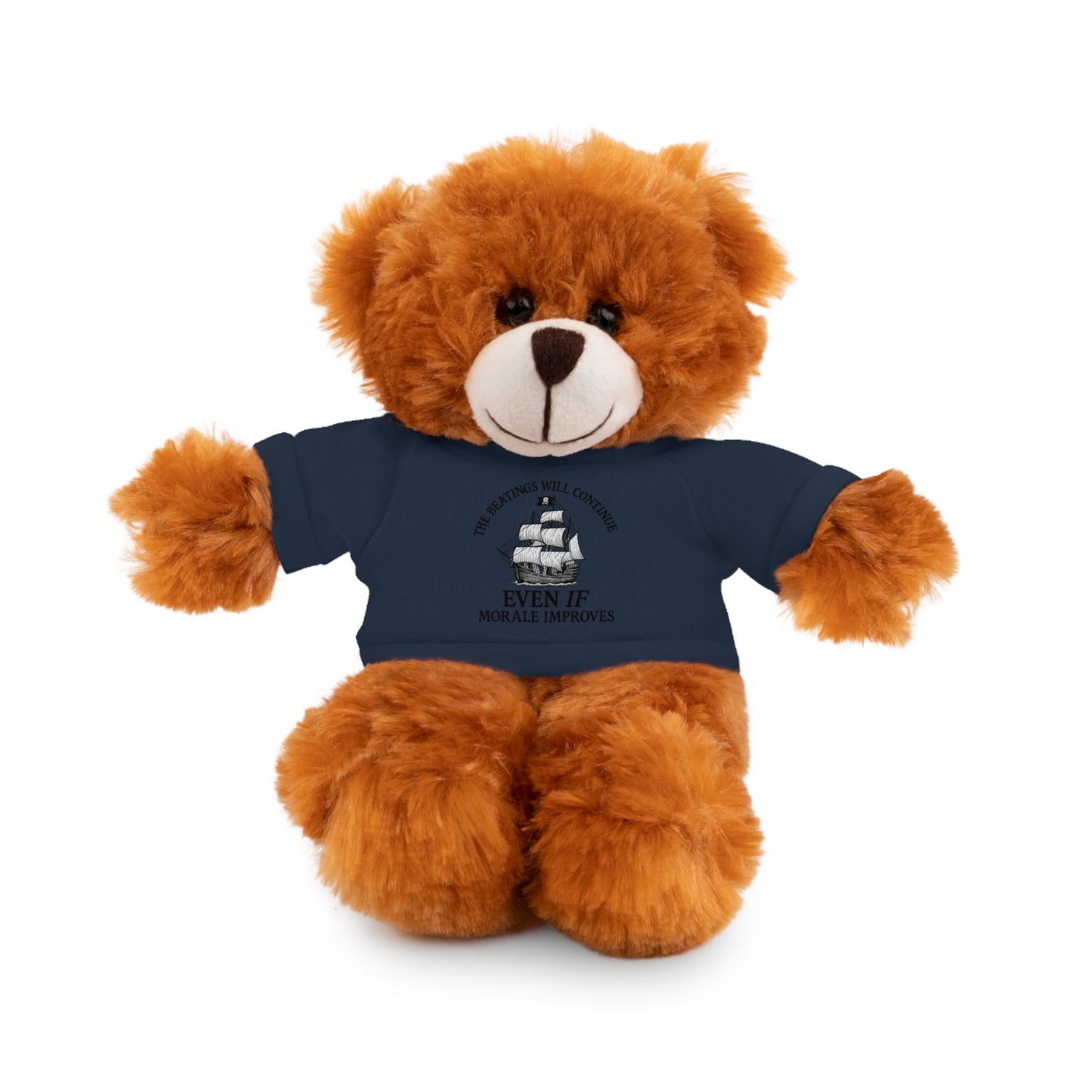 Inspirational Stuffed Animal with Tee - Perfect Gift for Encouragement & Comfort