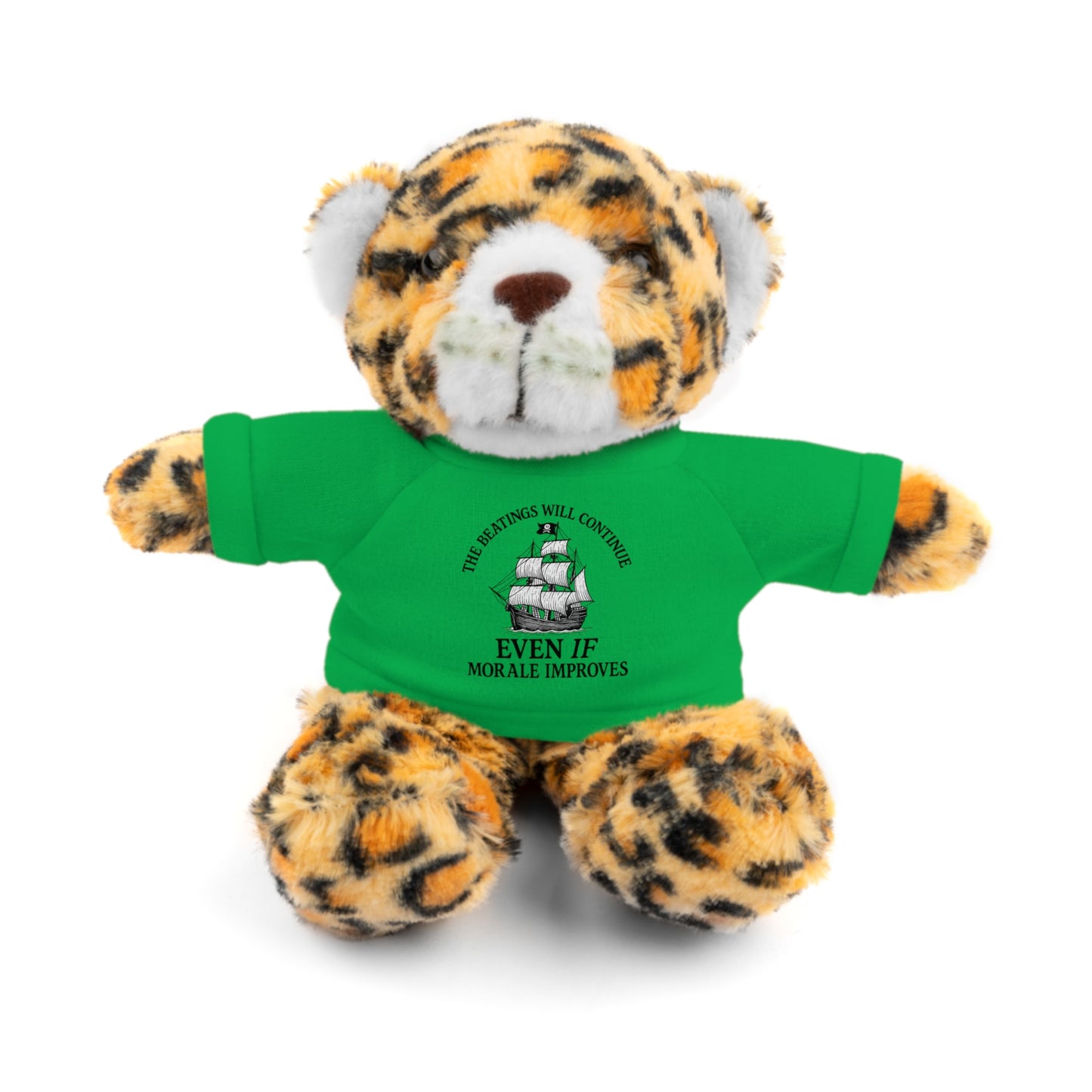 Inspirational Stuffed Animal with Tee - Perfect Gift for Encouragement & Comfort