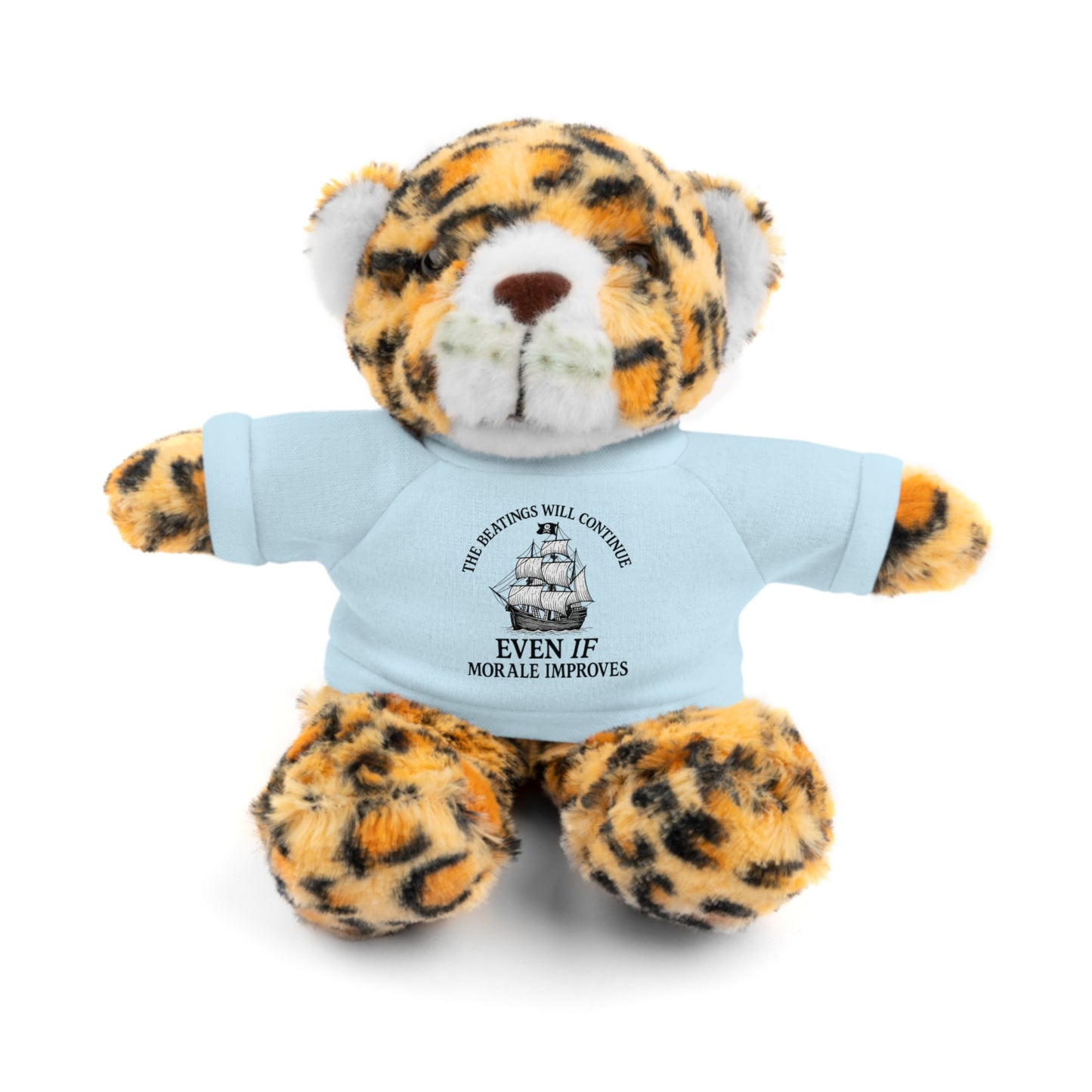 Inspirational Stuffed Animal with Tee - Perfect Gift for Encouragement & Comfort
