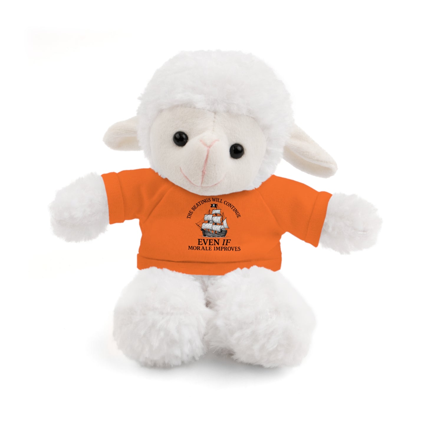 Inspirational Stuffed Animal with Tee - Perfect Gift for Encouragement & Comfort