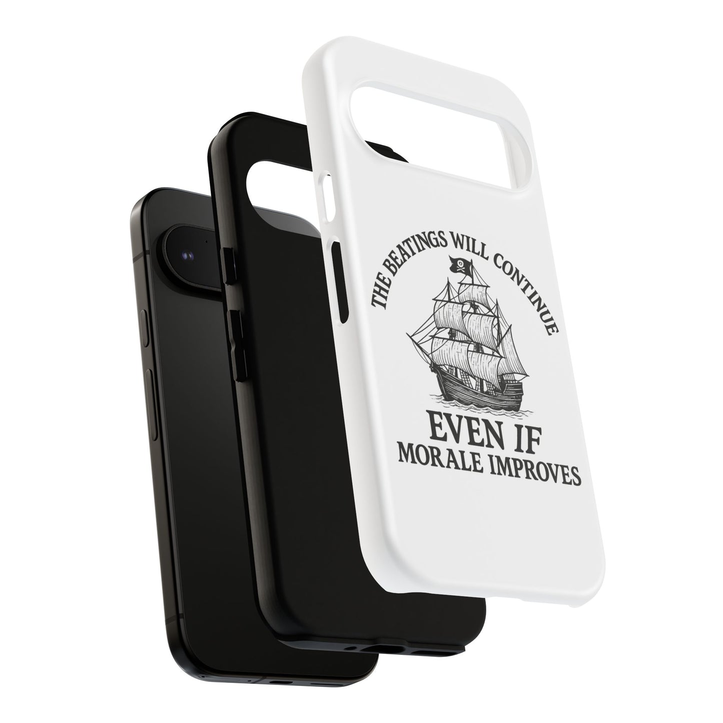 Phone Case - 'The Beatings Will Continue Even if Morale Improves' Quote