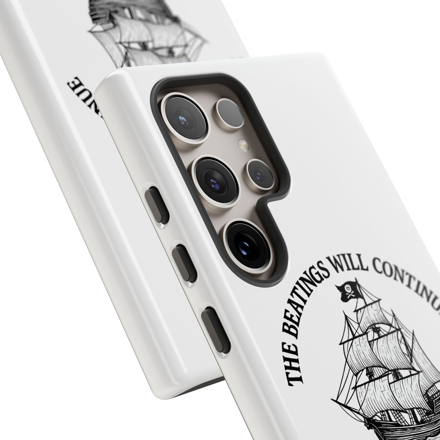 Phone Case - 'The Beatings Will Continue Even if Morale Improves' Quote