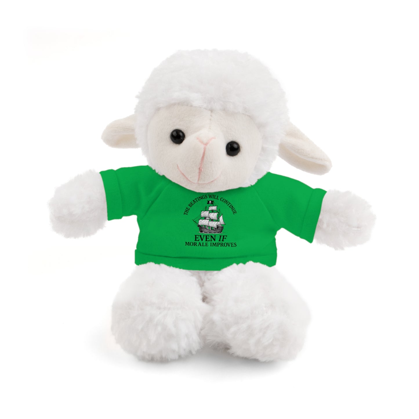 Inspirational Stuffed Animal with Tee - Perfect Gift for Encouragement & Comfort