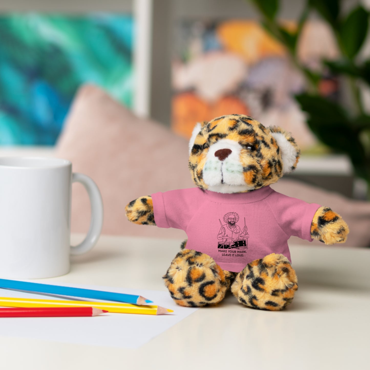 Copy of Inspirational Stuffed Animal with Tee - Perfect Gift for Encouragement & Comfort