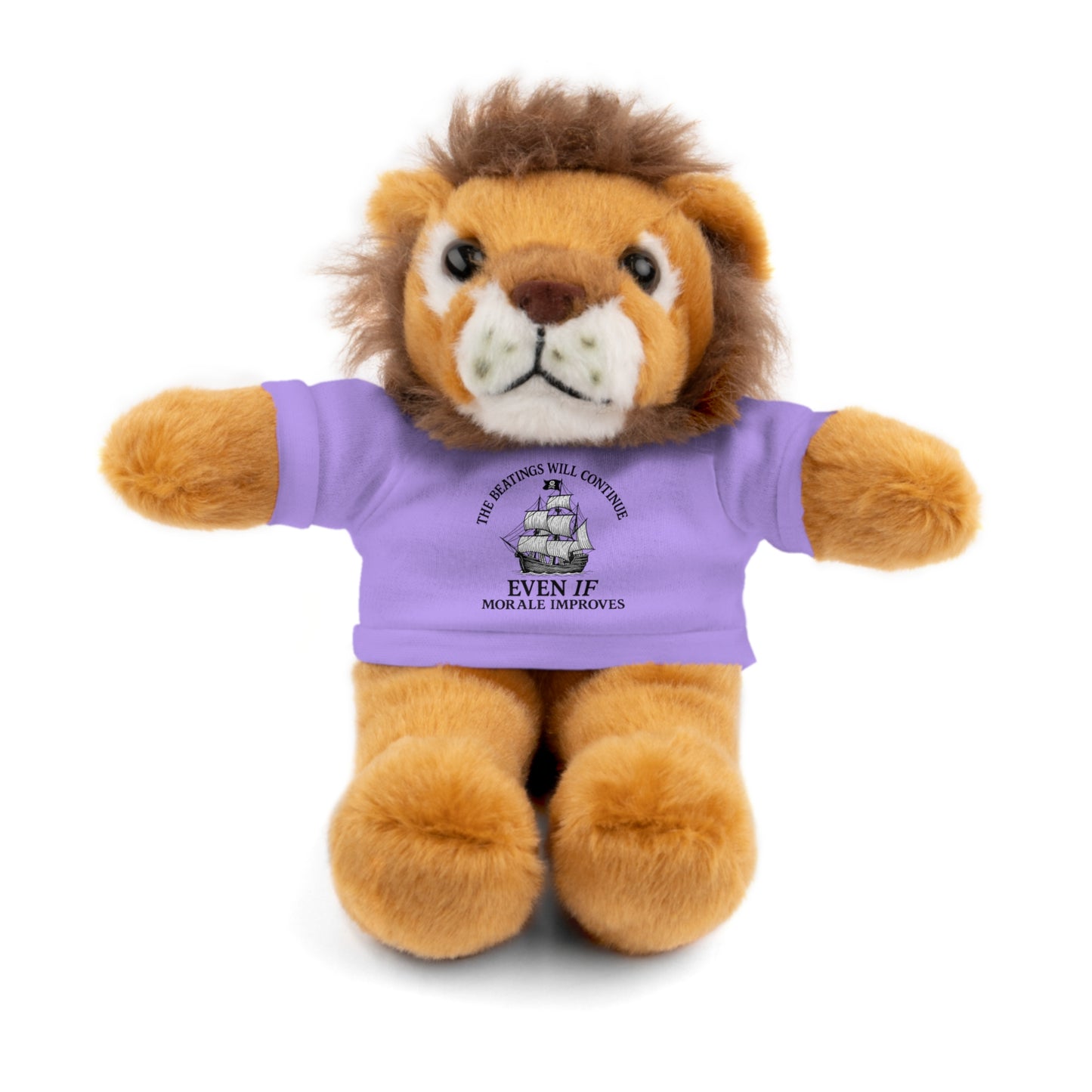 Inspirational Stuffed Animal with Tee - Perfect Gift for Encouragement & Comfort