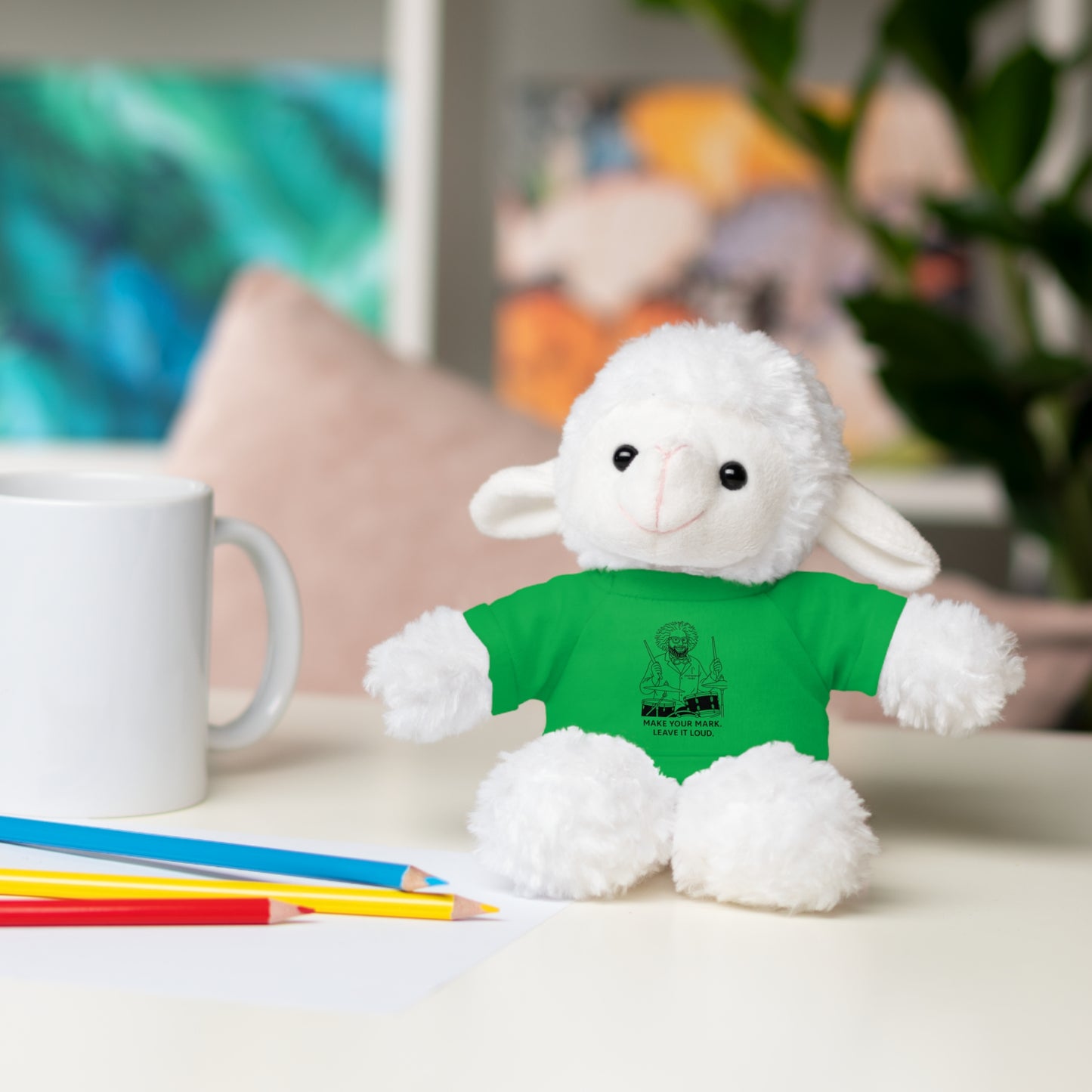 Copy of Inspirational Stuffed Animal with Tee - Perfect Gift for Encouragement & Comfort